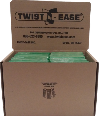 6" Single Wire Twist Ties (16 Pak - 19,200 Count)