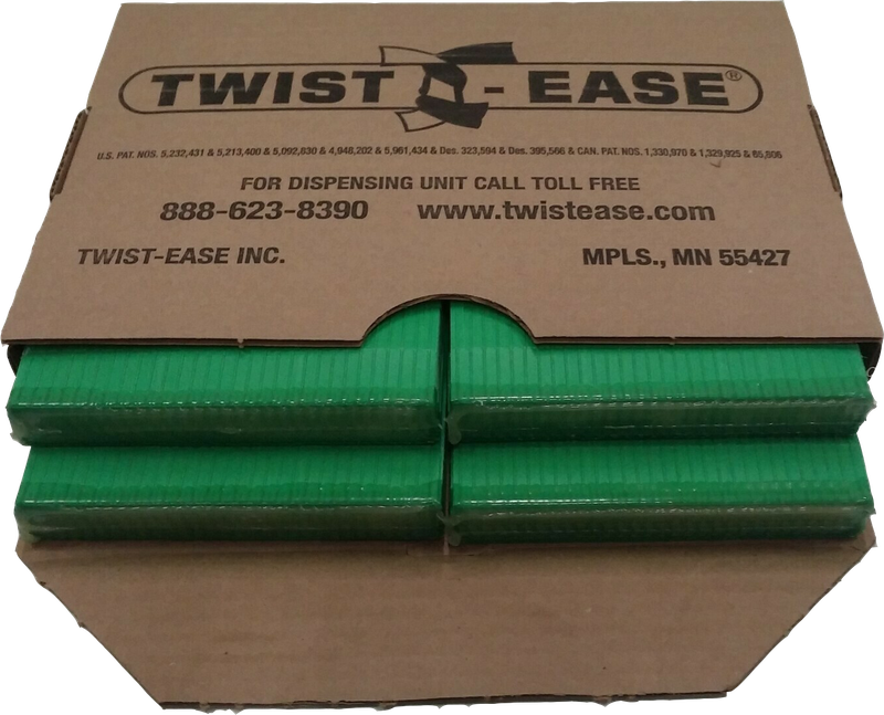 6" Dual Wire Twist Ties (4 Pak - 2,400 Count)