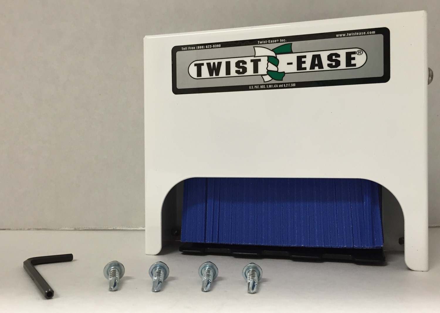 TwistEase 4" Dispenser Lock Box Assembly with Ties
