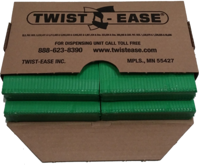 4" Twist Ties (4 Pak - 4,800 Count)