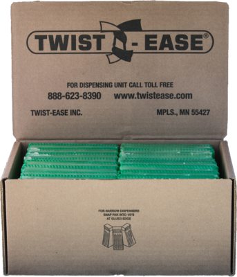 4" Twist Ties (16 Pak - 19,200 Count)