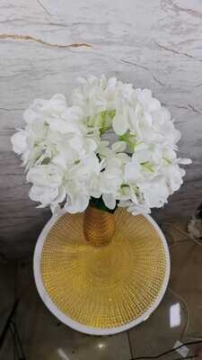 REAL TOUCH HYDRANGEA WHITE