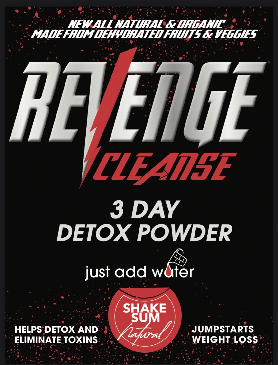 REVENGE CLEANSE 3 DAY DETOX POWDER