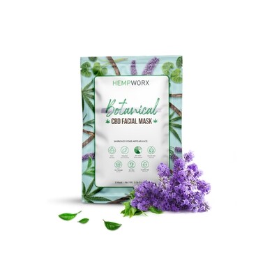Mascarilla Facial de Cannabis