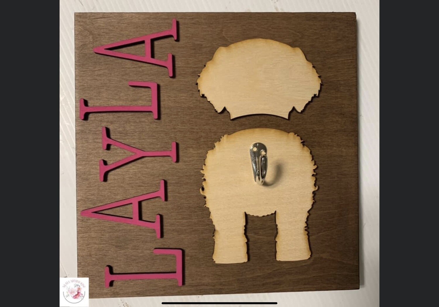 Personalized Dog Leash Holders