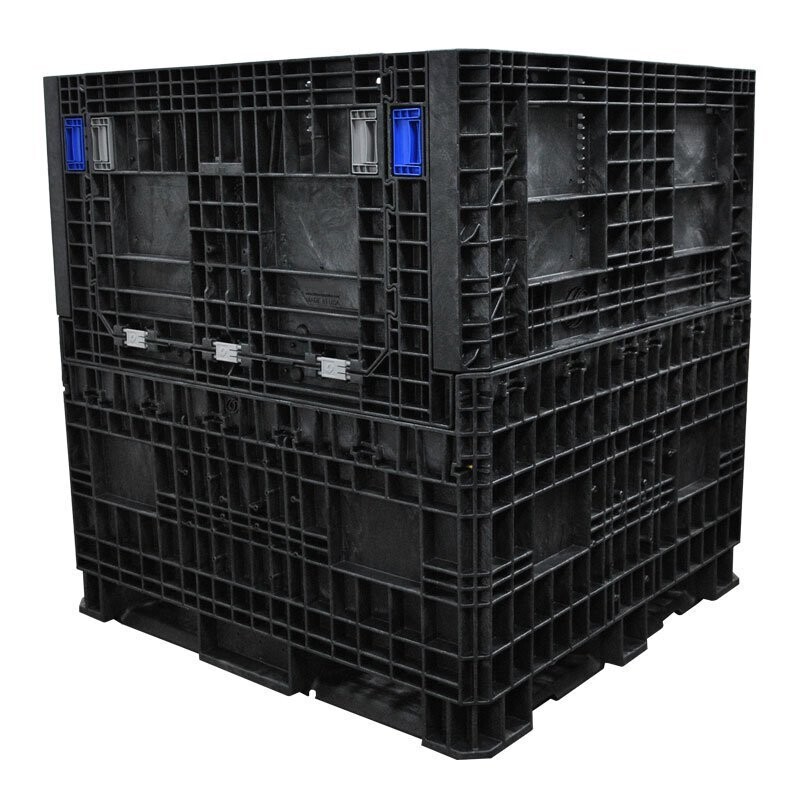 45" x 48" x 50" Heavy-Duty Collapsible Bulk Container