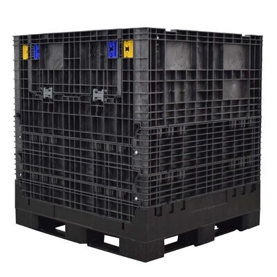 Contenedor bulk plegable resistente de 45" x 48" x 51"