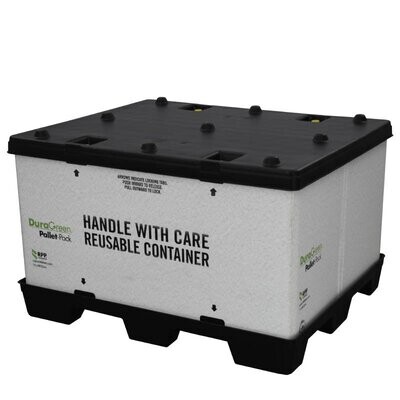 DuraGreen 40" x 48" x 30" Pallet Pack Container