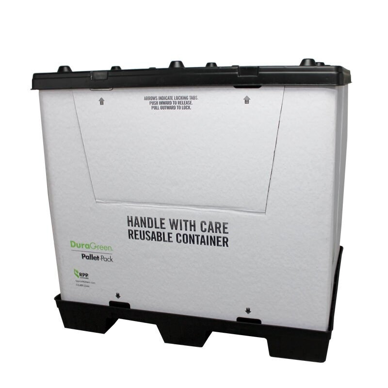 DuraGreen 40" x 48" x 45" Pallet Pack Container (1 Door)