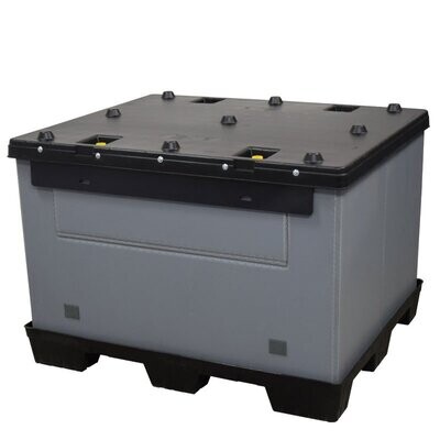 DuraGreen 40" x 48" x 34" Pallet Pack All-in-One Container