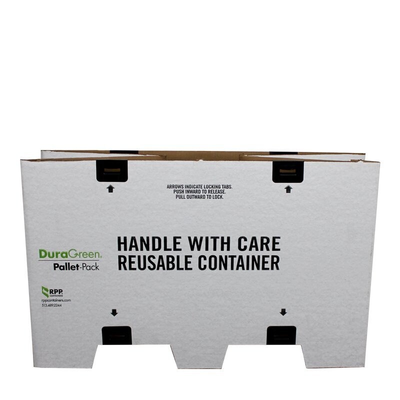 Pared DuraGreen de 40" x 48" x 30" para contenedor caja-palet