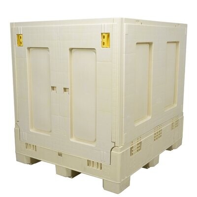 DuraGreen 40" x 48" x 46" Reusable Plastic Gaylord