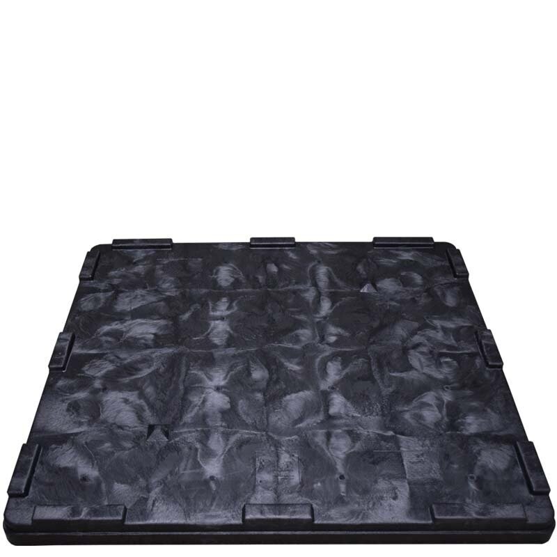 Tapa de contenedor resistente de 45" x 48" DuraGreen