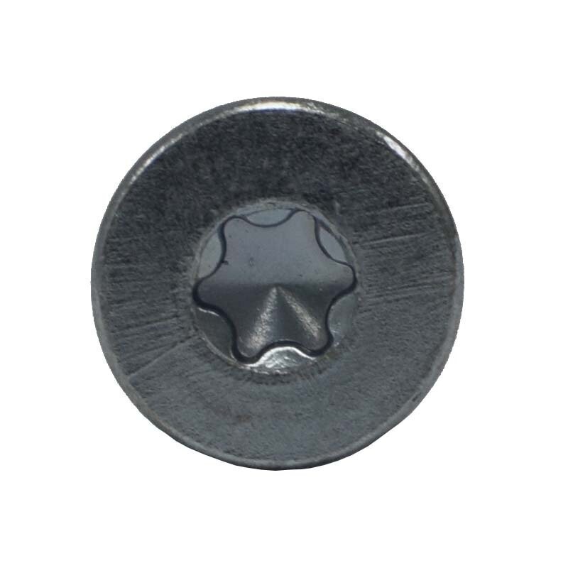 Tornillo de cabeza plana para depósito de semillas