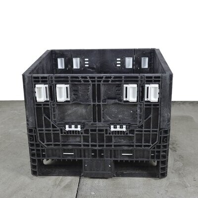 Refurbished 32" x 30" x 25" Used Collapsible Bulk Container (2 Doors)