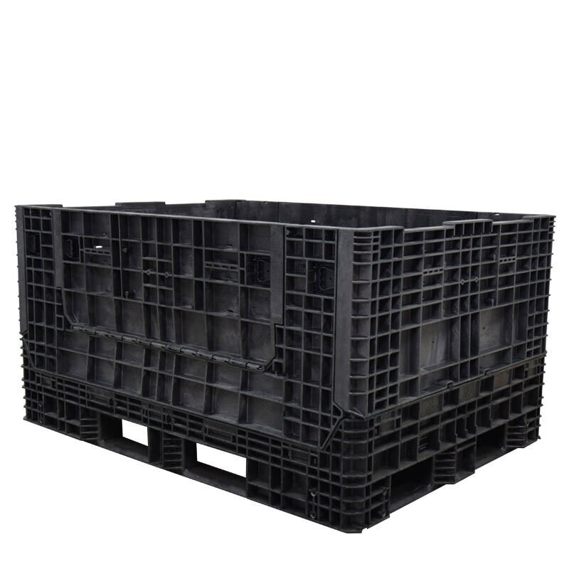 Buckhorn 65" x 48" x 34" Extended Length Collapsible Bulk Container (4 Doors)