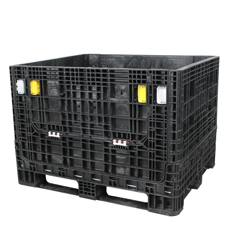 42 x 42 x 30 Topper Stackable Corrugated Steel Container PN. 51009-X -  Warehouse Rack and Shelf