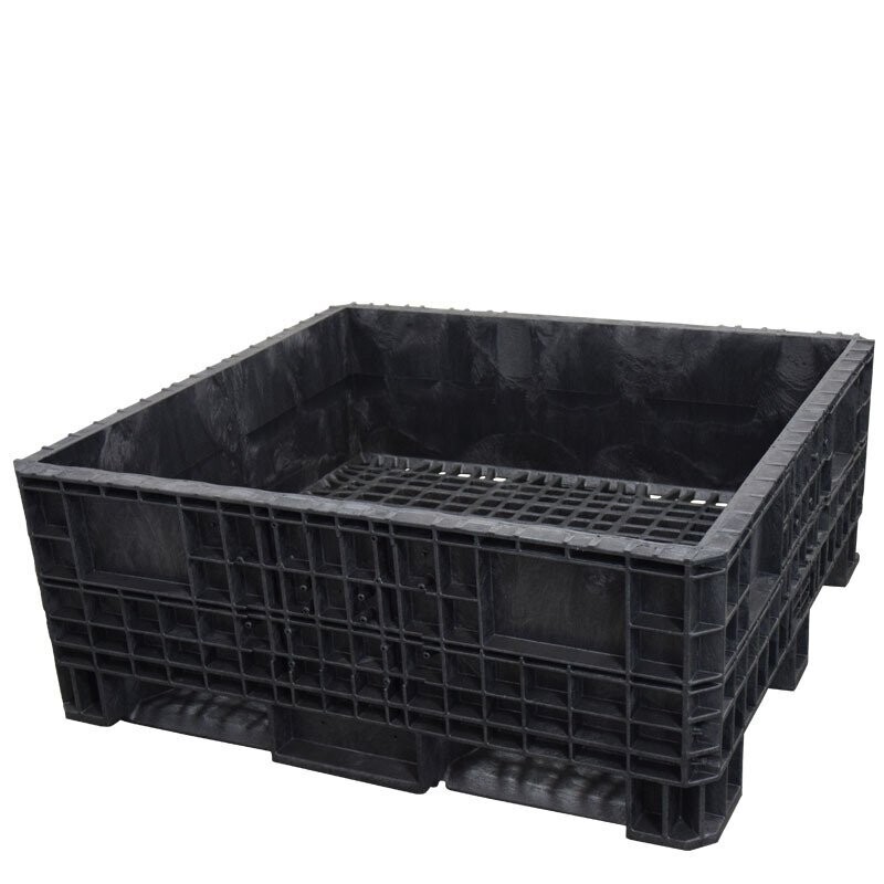 Ropak 45" x 48" x 19" Fixed Wall Bulk Container