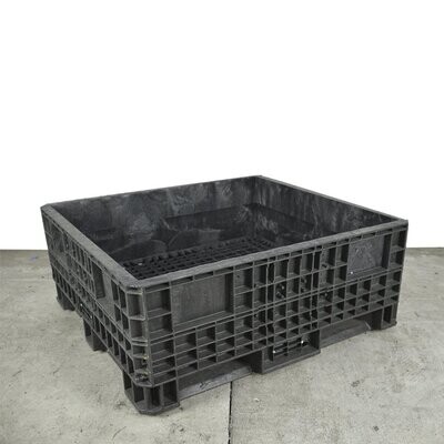 Refurbished 45" x 48" x 19" Used Fixed Wall Bulk Container