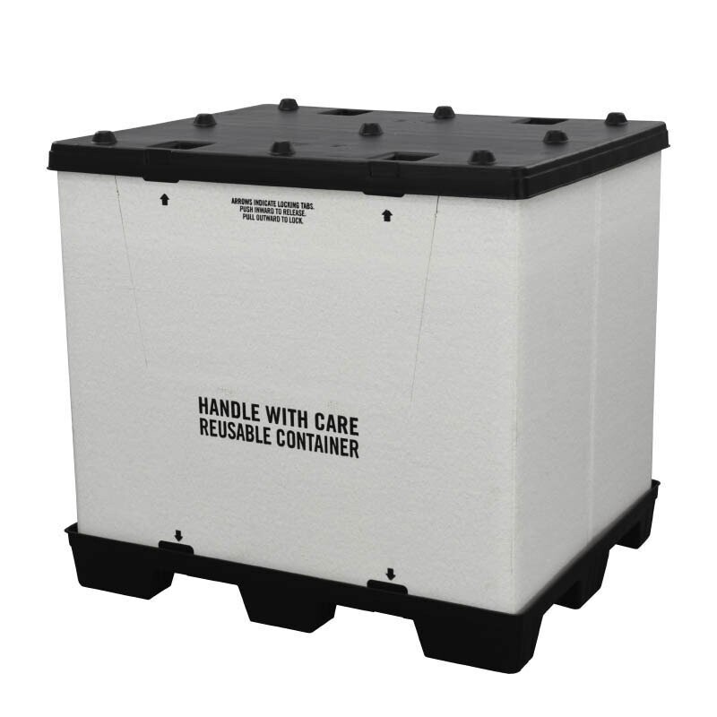 Uni-Pak 40" x 48" x 45" Pallet Pack Container (1 Door)