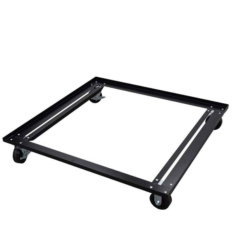 Base con ruedas para contenedores bulk plegables de 45" x 48" DuraGreen