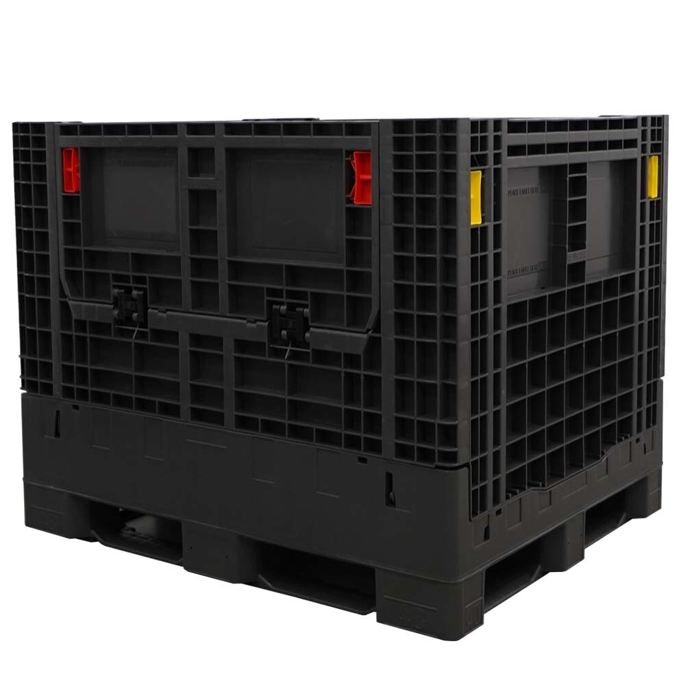 DuraGreen 40" x 48" x 39" General-Purpose Collapsible Bulk Container (2 Doors)