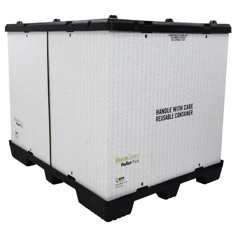 DuraGreen 63" x 47" x 50" Pallet Pack Container