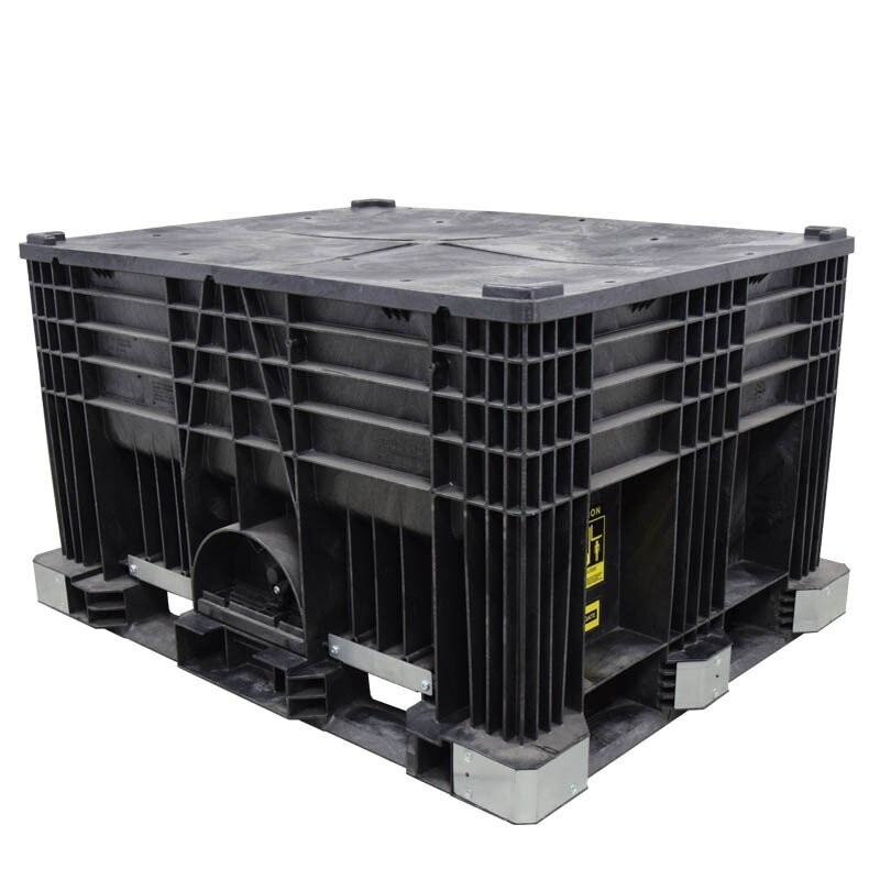 DuraGreen 57" x 45" Hopper Bottom Bulk Container