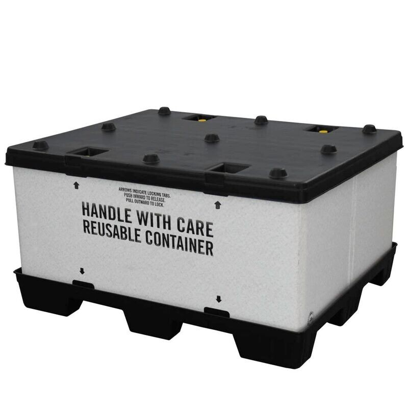 Contenedor caja-palet de 40" x 48" x 24" Uni-Pak