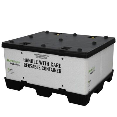 DuraGreen 40" x 48" x 24" Pallet Pack Container