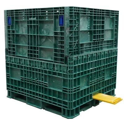 Tolva de 45" x 48" x 50" DuraGreen - Productos granulares grande