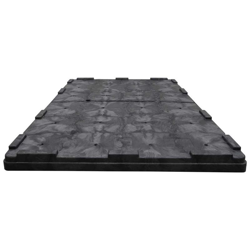 Tapa de contenedor resistente de largo extendido de 70" x 48" DuraGreen