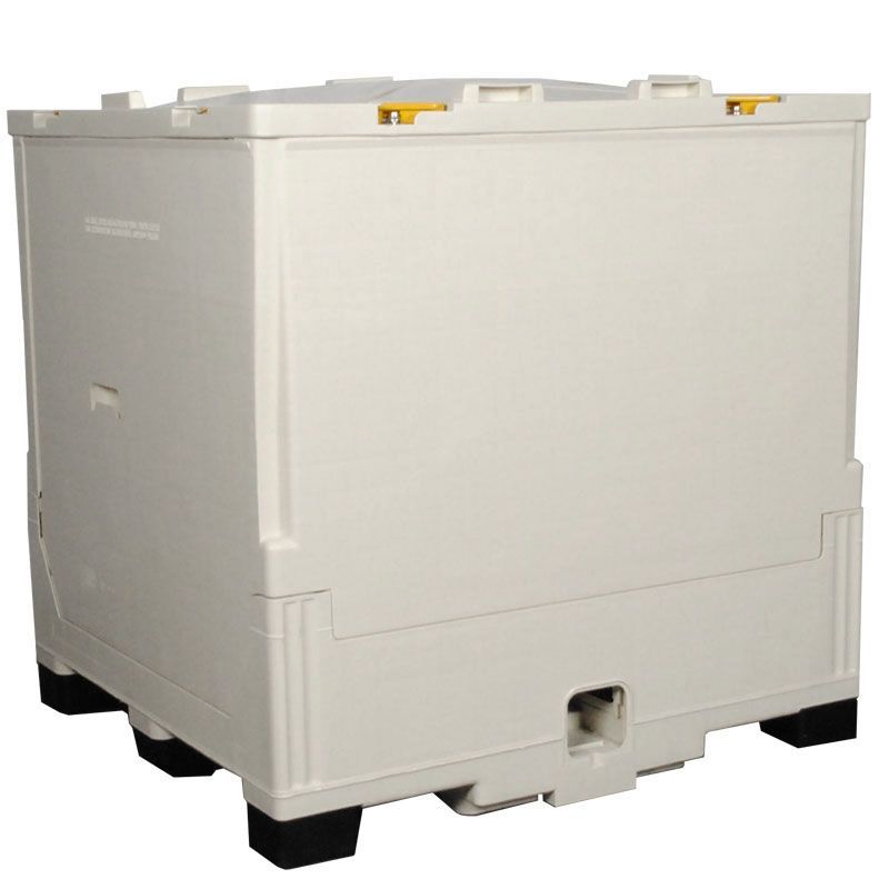DuraGreen 45" x 48" x 48" 315 Gallon Collapsible IBC Tote (Bottom Discharge)