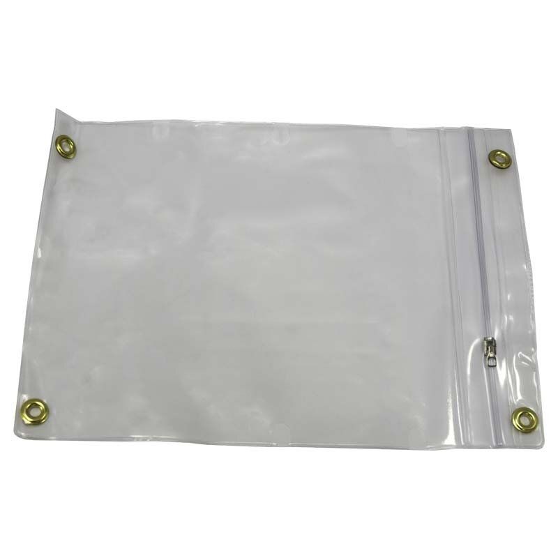 Porta documentos de plástico transparente para depósito de semillas