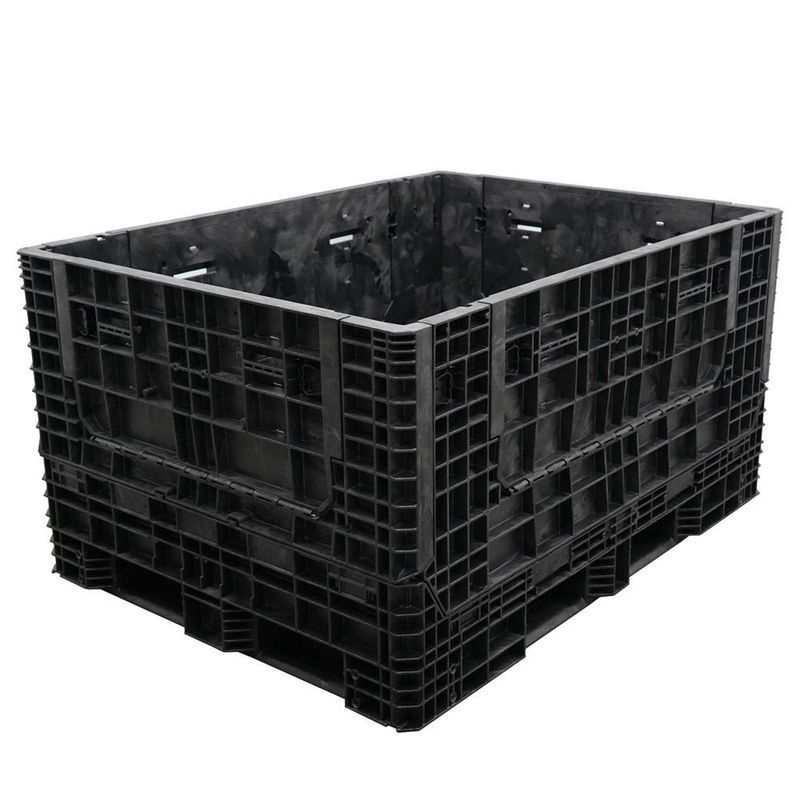 DuraGreen 65 DuraGreen 65" x 48" x 34" Extended-Length Collapsible Bulk Container (4 Doors)