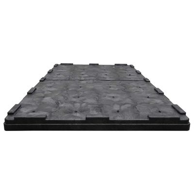 DuraGreen 78" x 48" Extended Length Heavy-Duty Container Lid