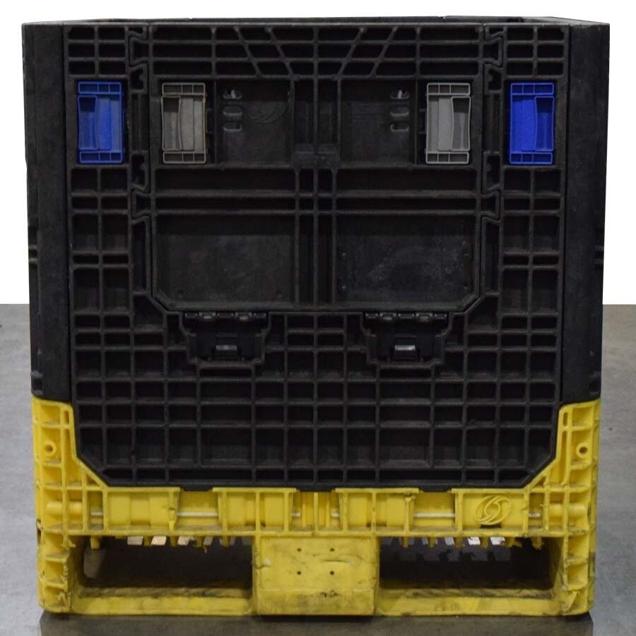 Refurbished 32 Refurbished 32" x 30" x 34" Used Collapsible Bulk Container (2 Doors)