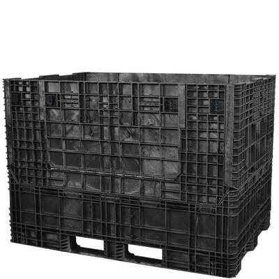 Buckhorn 70 Buckhorn 70" x 48" x 50" Extended Length Collapsible Bulk Container (4 Doors)
