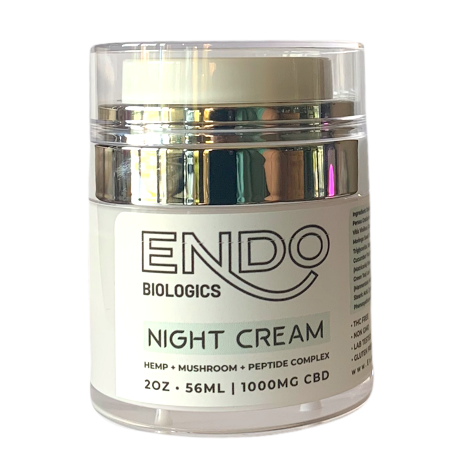 Night Cream + Hemp & Mushroom Peptide Complex