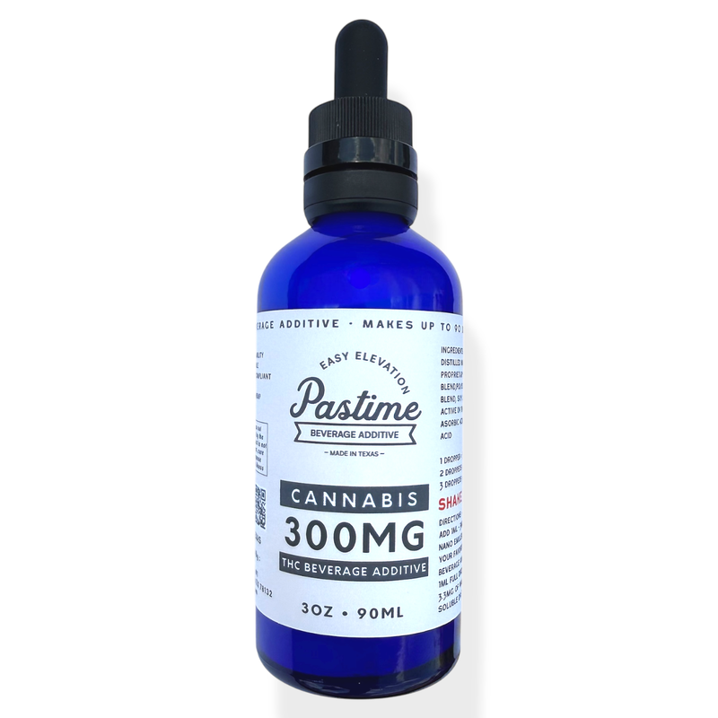 THC Beverage Additive 300MG Bottle