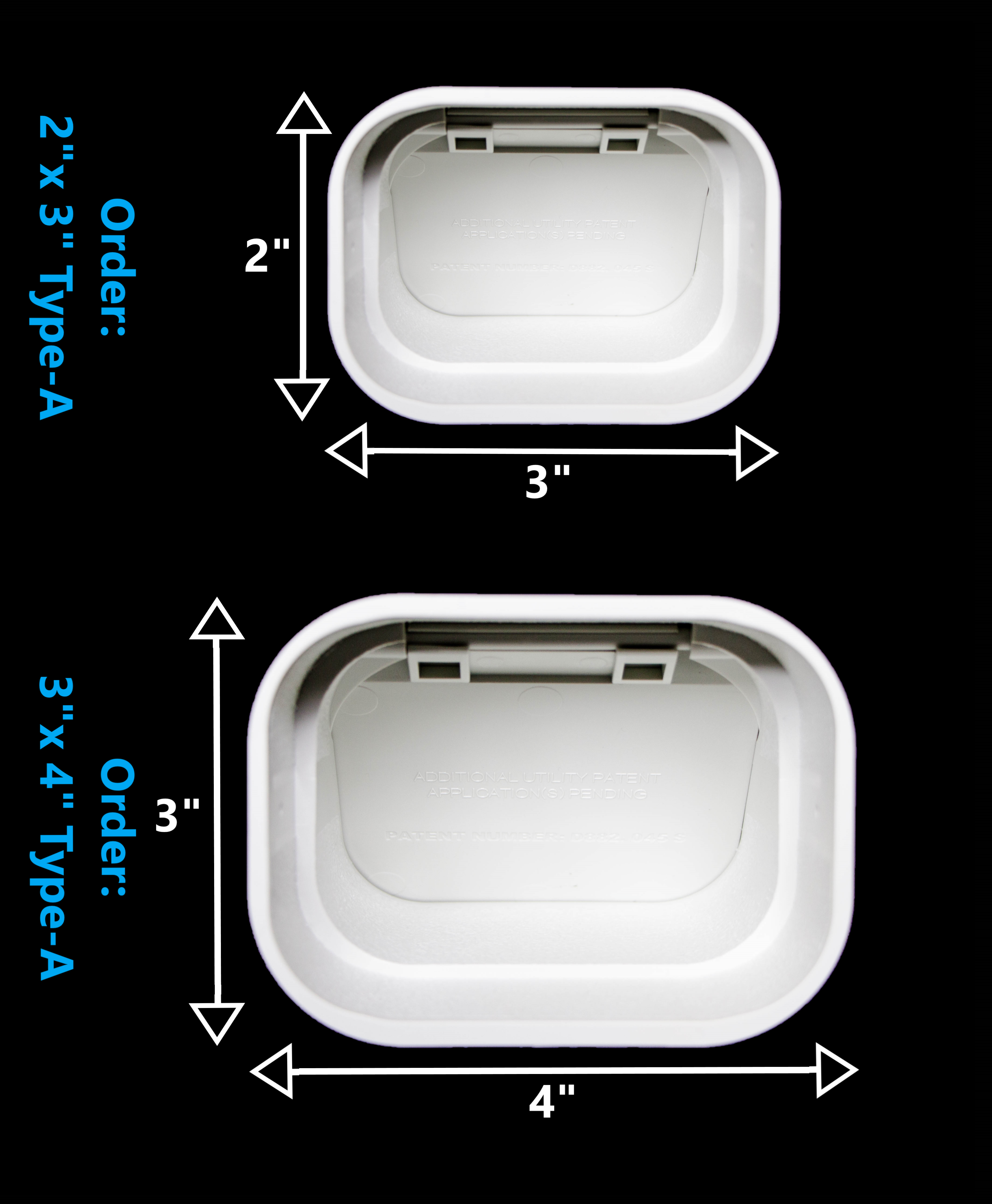 GutterGate for Type-A (White, Brown & Black Available)