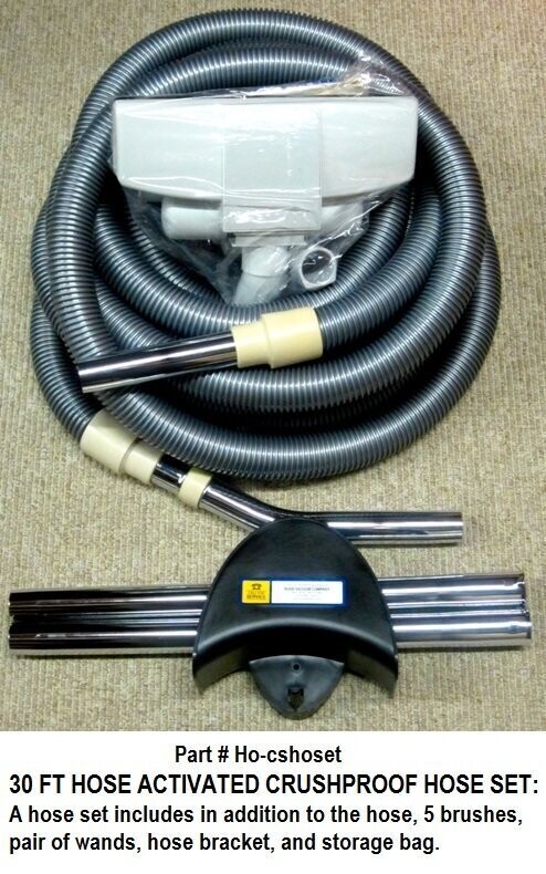 30 Foot Crushproof Hose Set  Door Activated