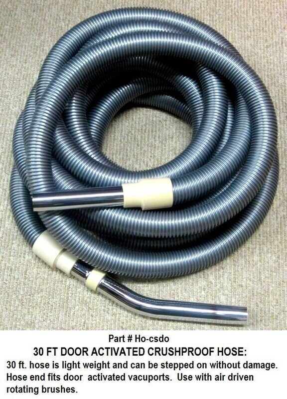 30 Foot Crushproof Hose  Door Activated