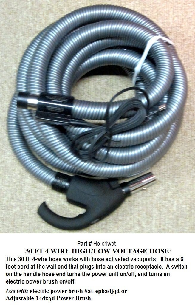 30 Foot 4-wire Hose Only available in light gray color 30 Foot 4-wire Hose Only available in light gray color