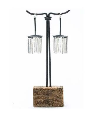 E Silver Chandelier - AD