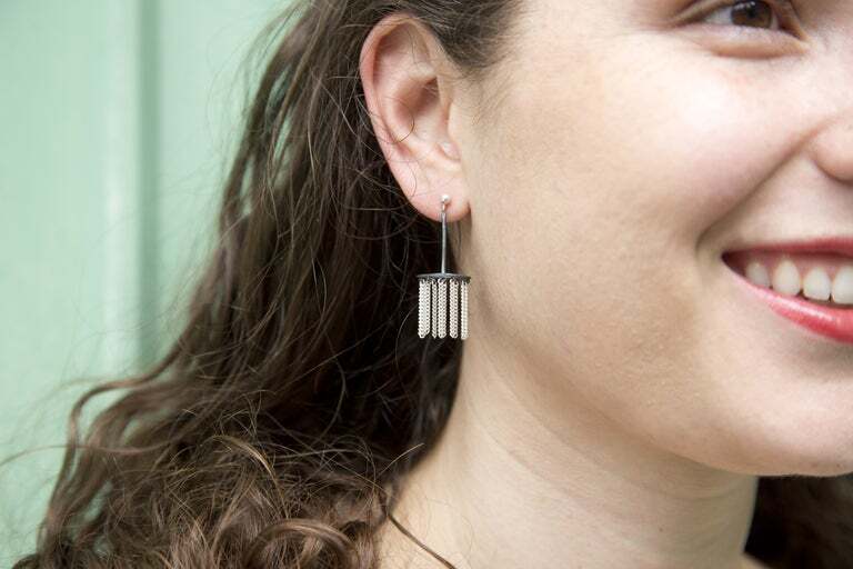 E Silver Chandelier - AD