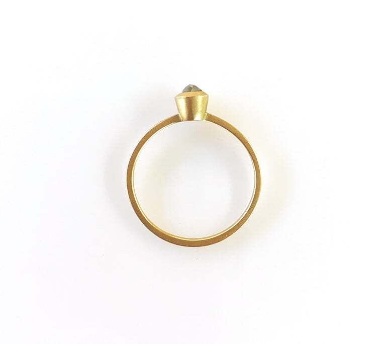 Stackable: Rose Cut Diamond Ring