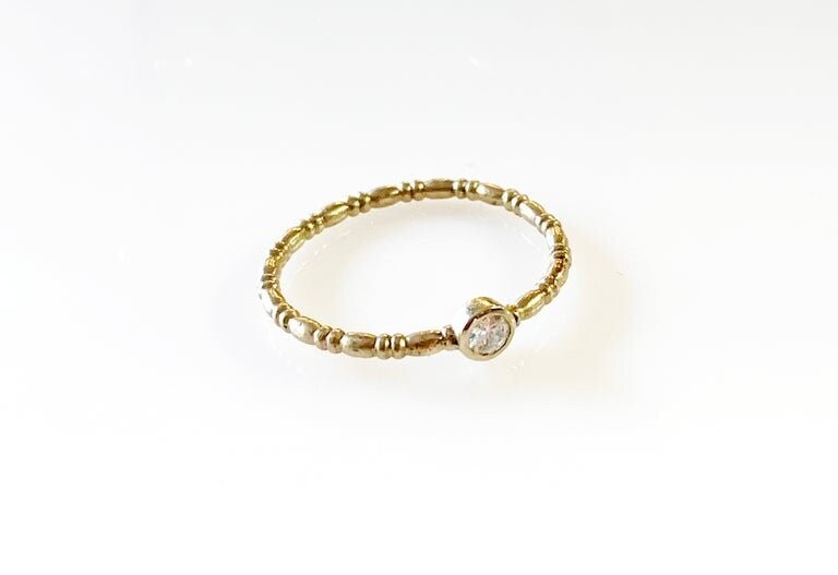 Stackable Ring- diamond