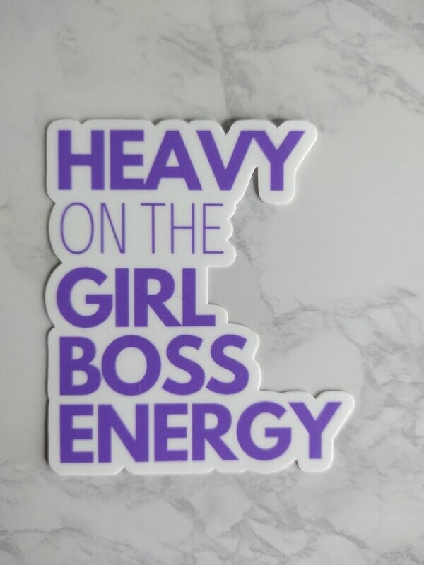 Haven on the girl boss energy sticker