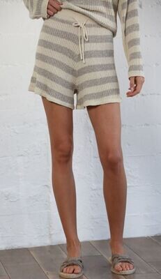 Spencer Striped Knit Shorts